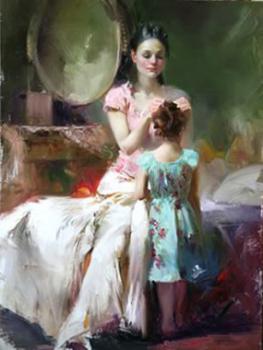 皮諾 丹尼爾 Pino Daeni painting 皮諾 丹尼爾 Pino Daeni painting